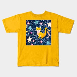 Dreamy cat Kids T-Shirt